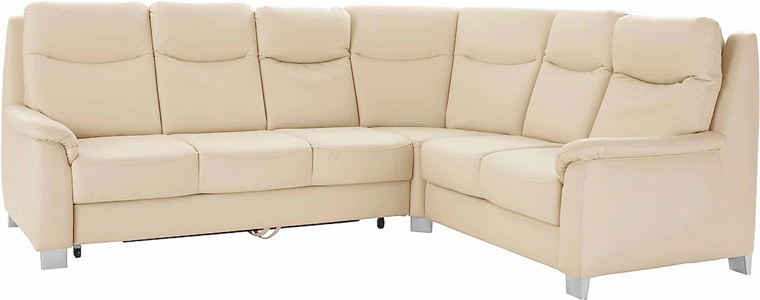 sit&more Ecksofa »Boccaccio L-Form« mit Federkern und Kopfteilverstellung, günstig online kaufen