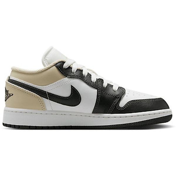 Nike  Sneaker Jordan 1 Low White Rattan Off-Noir (GS) günstig online kaufen