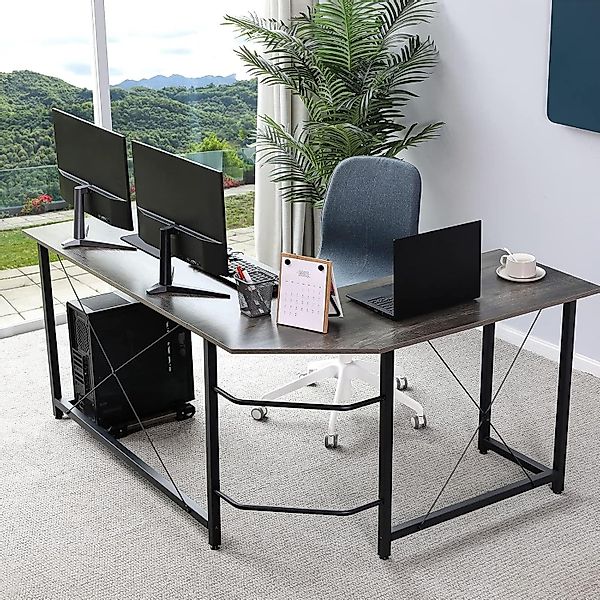 TLGREEN Eckschreibtisch L-förmiger Schreibtisch, 167 cm günstig online kaufen