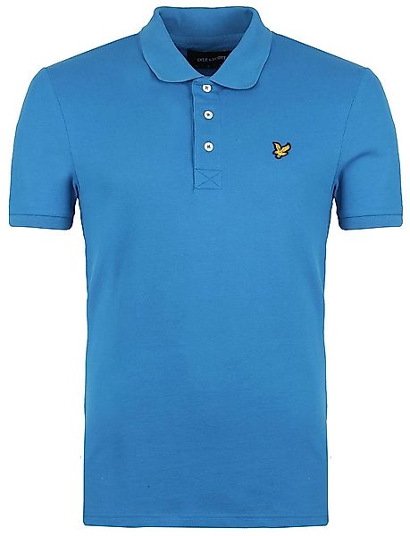 Lyle and Scott Poloshirt Blau  - Größe M günstig online kaufen