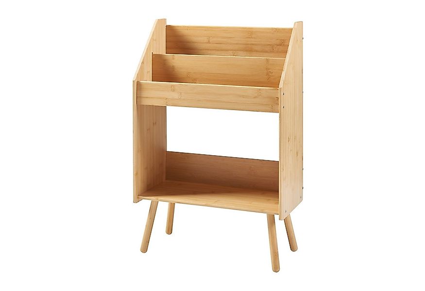 en.casa Beistelltisch, »Inderøy« mit 3 Fächern 80 x 50 x 25 cm Bambus günstig online kaufen