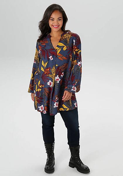 Aniston PLUS Schlupfbluse aus weich fallender Viskose günstig online kaufen