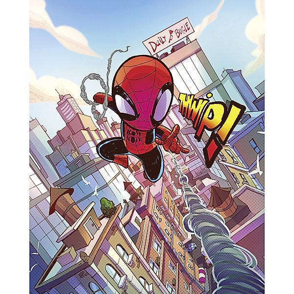 Komar Wandbild Marvel Spider-Man THWIP 40 cm x 50 cm Bunt günstig online kaufen