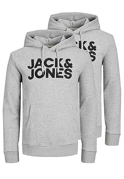 Jack & Jones Hoodie 2er Pack Corp (Spar-Set, 2-tlg) Sweatshirt / Hoodie - B günstig online kaufen