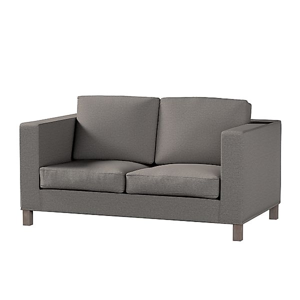 Bezug für Karlanda 2-Sitzer Sofa nicht ausklappbar, kurz, dunkelgrau, 60cm günstig online kaufen