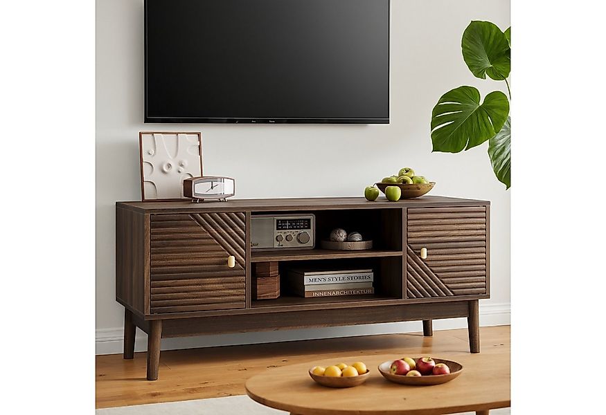 Semiocthome TV-Schrank 110 cm Mid-Century Modern TV-Ständer für 32/45 Zoll günstig online kaufen