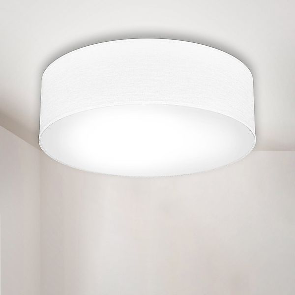 B.K.Licht Deckenleuchte, ohne Leuchtmittel, Deckenlampe, Textilschirm, günstig online kaufen