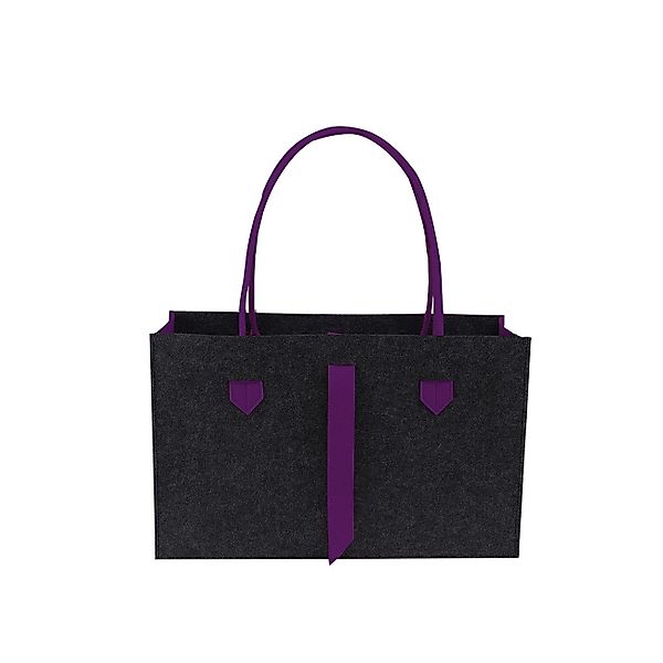 RAIKOU Einkaufsshopper Filztasche Zeitungskorb Kaminholztasche Spielzeugauf günstig online kaufen