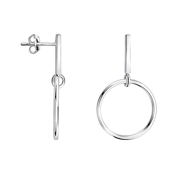 Sofia Milani Paar Ohrstecker Kreis, 925 günstig online kaufen