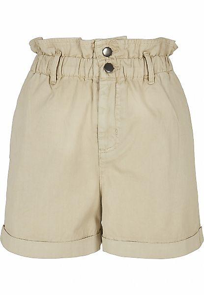 URBAN CLASSICS Stoffhose "Urban Classics Damen Ladies Paperbag Shorts" günstig online kaufen
