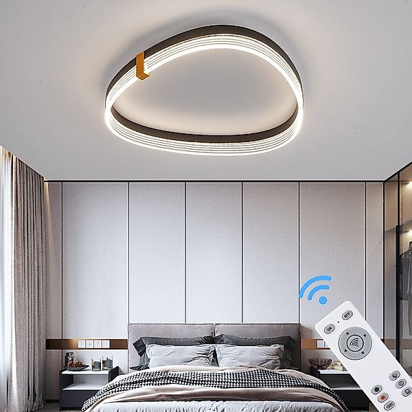 Euroton LED Deckenleuchte LED Deckenleuchte Fernbedienung/Handy-App günstig online kaufen
