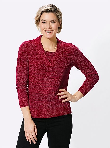 Witt Strickpullover Bouclé-Pullover günstig online kaufen