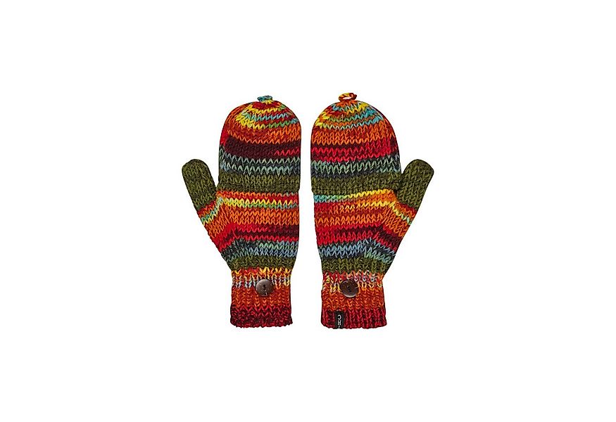 THC Natural Line Strickhandschuhe THC Klapphandschuhe 616 bunt (1 Paar, 1-S günstig online kaufen