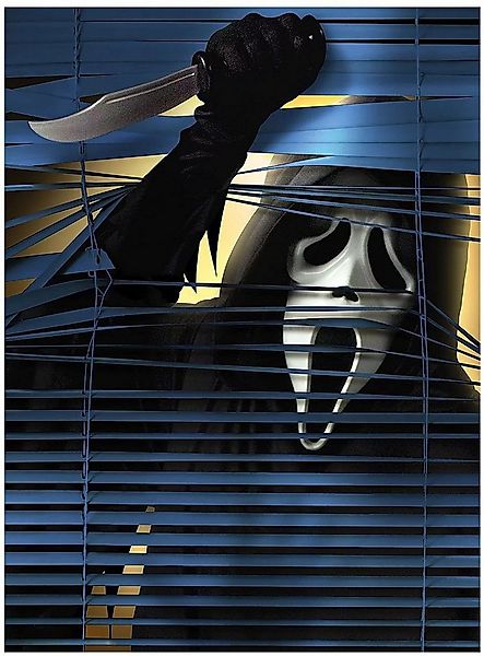 Fun World Dekoobjekt Scream Fensterdeko - Ghostface Halloween deko, Ghostfa günstig online kaufen