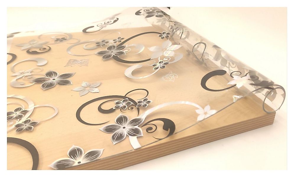 Jirex Trading Company Tischdecke Tischfolie*Tischdecke*PVC*Tischschutz* 2 m günstig online kaufen