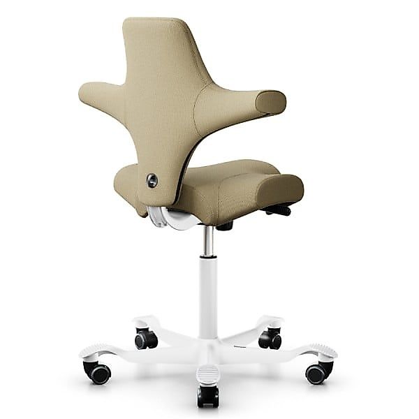 HAG CAPISCO 8106 | Wollstoff Capture beige 6101 | Gestell weiß günstig online kaufen