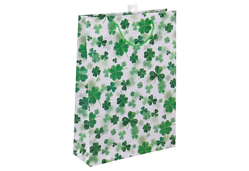 Idena Tragetasche Idena Geschenkt. FSC-Mix Glücksklee, L 35x25x8cm günstig online kaufen