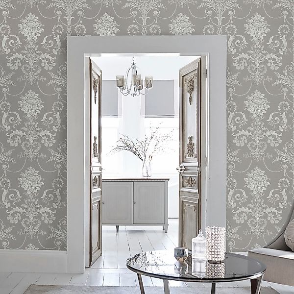 LAURA ASHLEY Vliestapete Josette, gemustert, FSC® günstig online kaufen