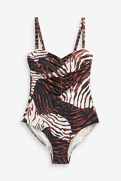 Next Badeanzug Shaping-Bandeau-Badeanzug mit Rüschen (1-St) günstig online kaufen