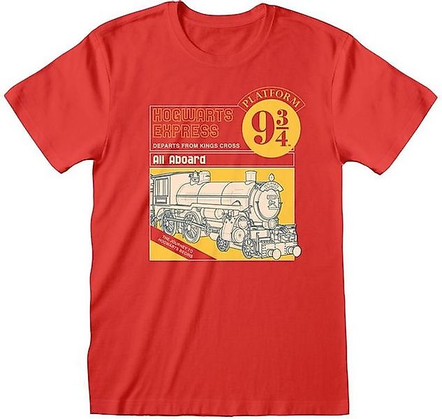 Harry Potter T-Shirt Hogwarts Express Manual Cover T-Shirt günstig online kaufen