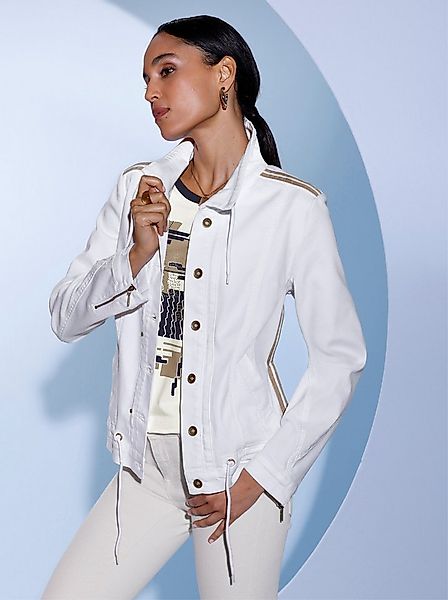 creation L Blusenblazer Baumwoll-Lyocell-Jeansjacke günstig online kaufen