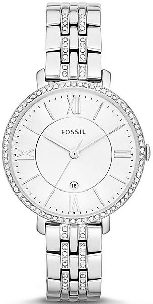 Fossil Quarzuhr JACQUELINE ES3545, Armbanduhr, Damenuhr, Datum, analog, Ede günstig online kaufen