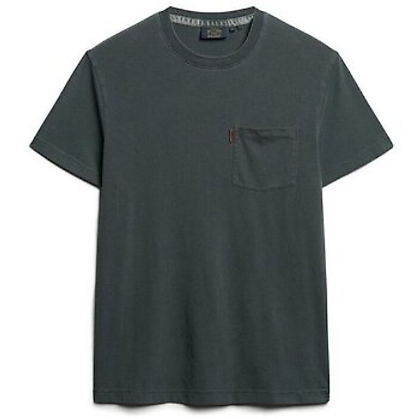Superdry  T-Shirt T-shirt délavé à poche  Essential günstig online kaufen