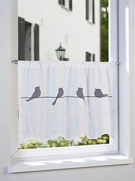 heine home Querbehang Stangendurchzug 1 Stk. tlg. günstig online kaufen