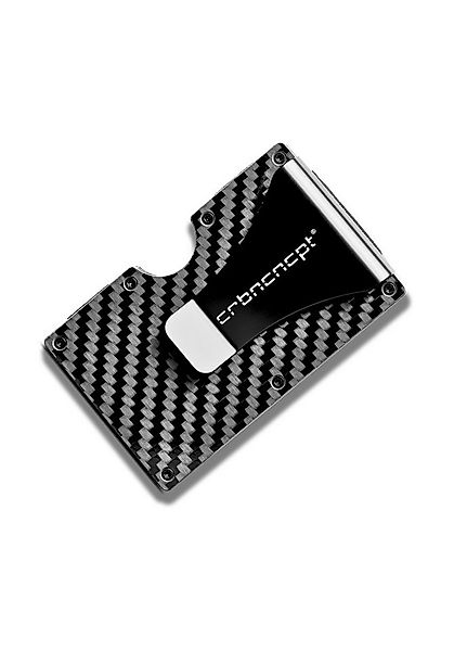 CRBNCNCPT Kartenetui Carbon Fiber Kartenetui mit Geldklammer aus Aluminium günstig online kaufen