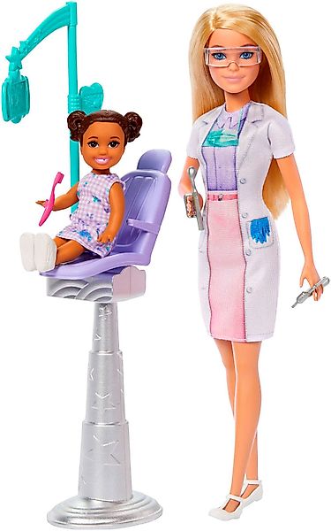 Barbie Anziehpuppe Barbie Deluxe Karrieren: Zahnärztin günstig online kaufen