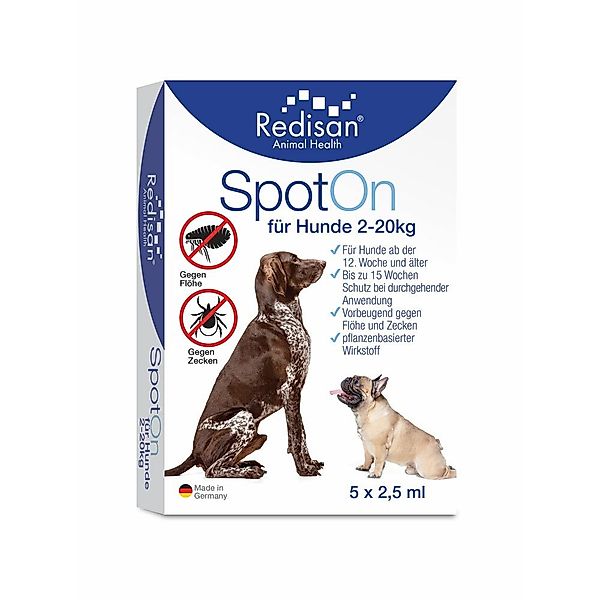 Redisan Zeckenschutzmittel Redisan® Spot on Hund günstig online kaufen