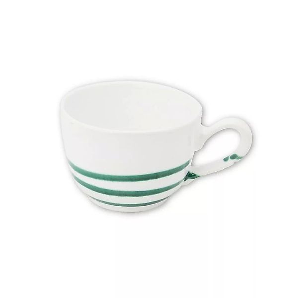 Gmundner Keramik Pur Geflammt Grün Kaffee-Obertasse glatt 0,19 L / h: 6,6 c günstig online kaufen