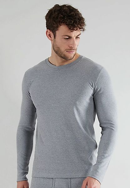 GÖTZBURG Unterhemd Herren-Thermo-Unterhemd, langarm Interlock-Jersey Uni günstig online kaufen
