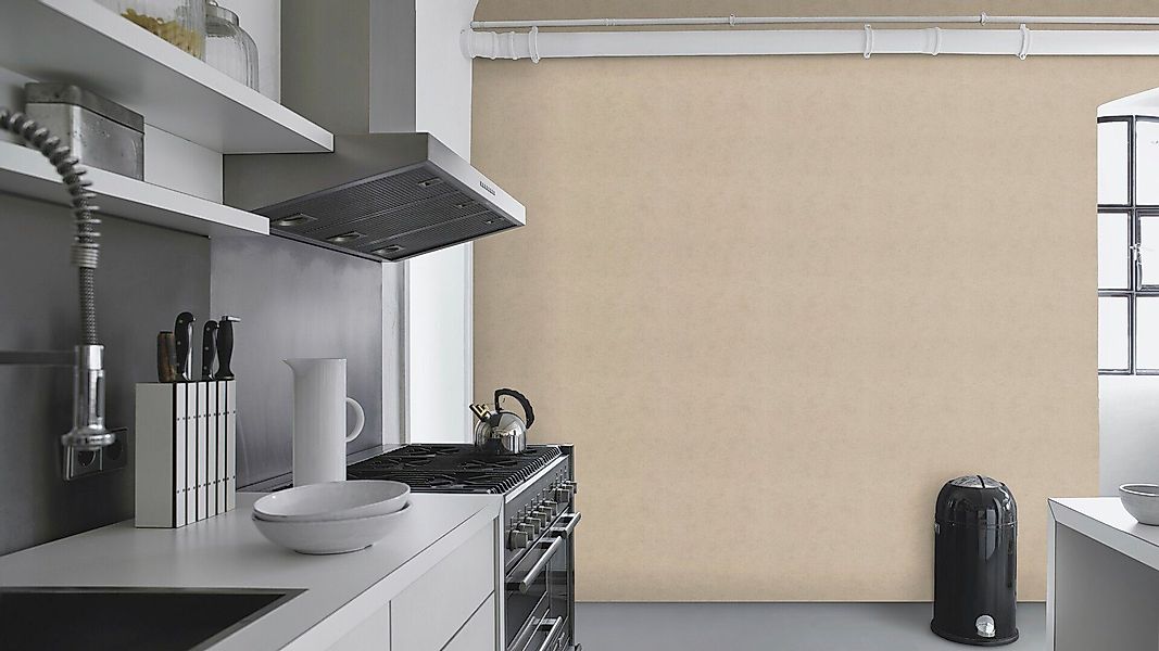 Rasch Vliestapete Kimono, strukturiert, Leinenoptik, einfarbig, günstig online kaufen