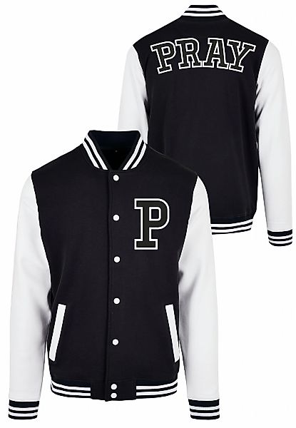 MisterTee Collegejacke "MisterTee Herren Pray College Jacket", (1 St.) günstig online kaufen