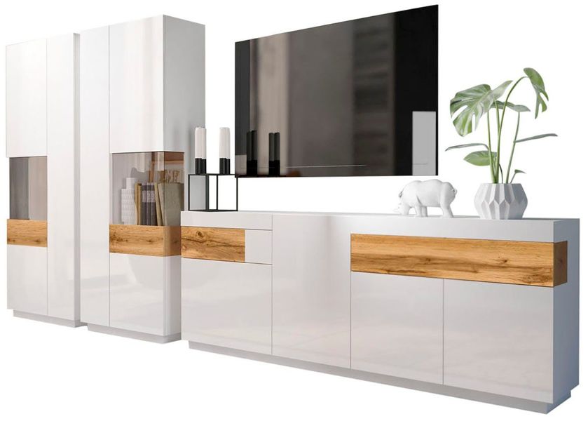 INOSIGN Wohnwand "SILKE" Set, 3 Stk. tlg. günstig online kaufen