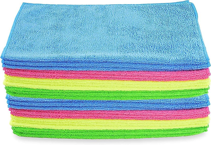 Hypafol Geschirrtuch Mikrofasertücher, 32x32cm, (24-tlg) günstig online kaufen