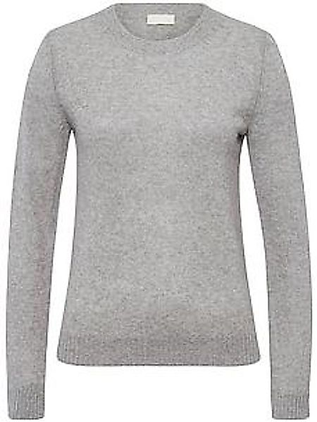 Rundhals-Pullover Peter Hahn grau günstig online kaufen