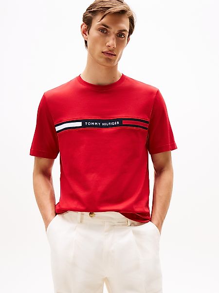 Tommy Hilfiger T-Shirt HILFIGER CHEST INSERT günstig online kaufen