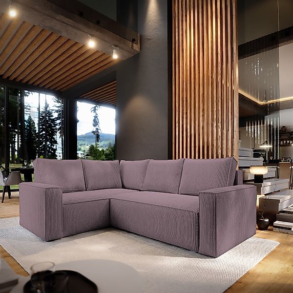 Masseno Ecksofa ESTANO mit Schlaffunktion L-Form, günstig online kaufen