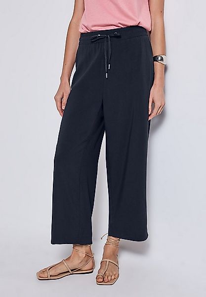 STREET ONE Stoffhose Style Emee Sommerhose mit elastischem Bund mit Tunnelz günstig online kaufen