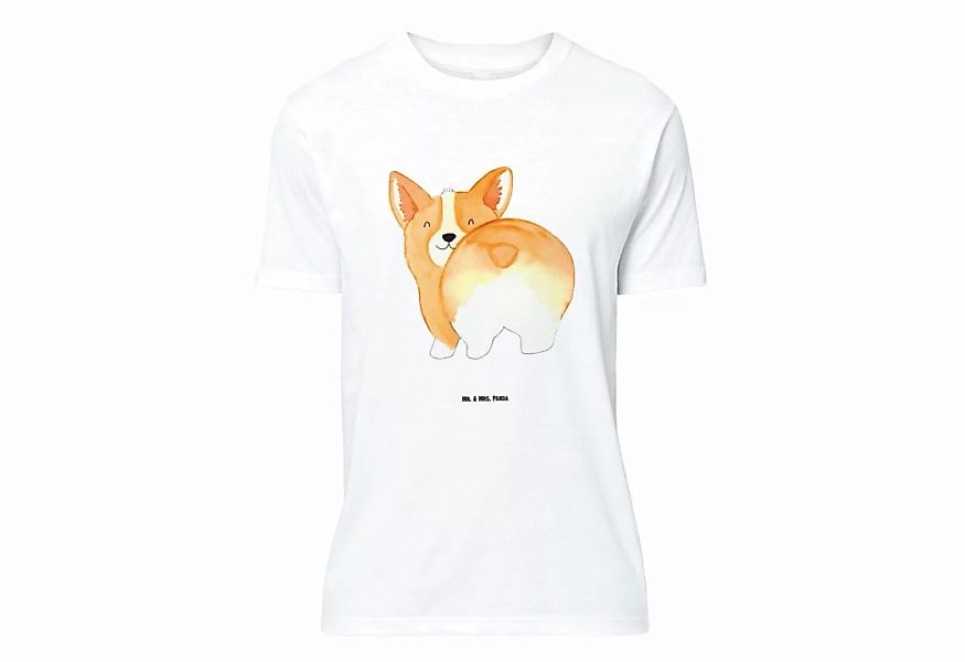 Mr. & Mrs. Panda T-Shirt Corgie Po - Weiß - Geschenk, Selbstliebe, Hund, Sc günstig online kaufen