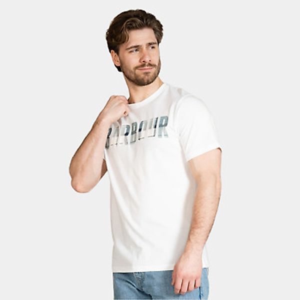 Barbour  T-Shirt thurford t-shirt - white günstig online kaufen