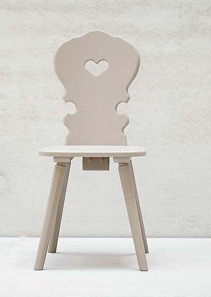 jankurtz Stuhl Vienna aus Buchenholz, Taupe günstig online kaufen