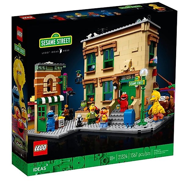 LEGO® Sesamstraße 21324 IDEAS Konstruktionsspielsteine Konstruktionsspielst günstig online kaufen