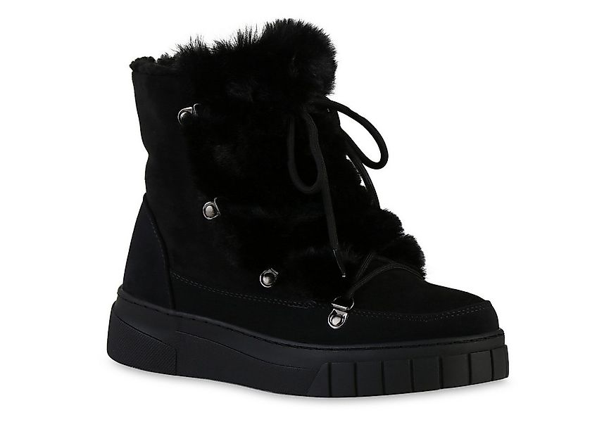 VAN HILL 841331 Winterstiefelette Damen Warm Gefüttert Winter Boots Stiefel günstig online kaufen