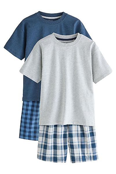 Next Pyjama Karierte Pyjamas, 2er Pack günstig online kaufen