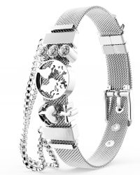 THIORA Charm-Armband Set Charmband Collection (Mesh günstig online kaufen
