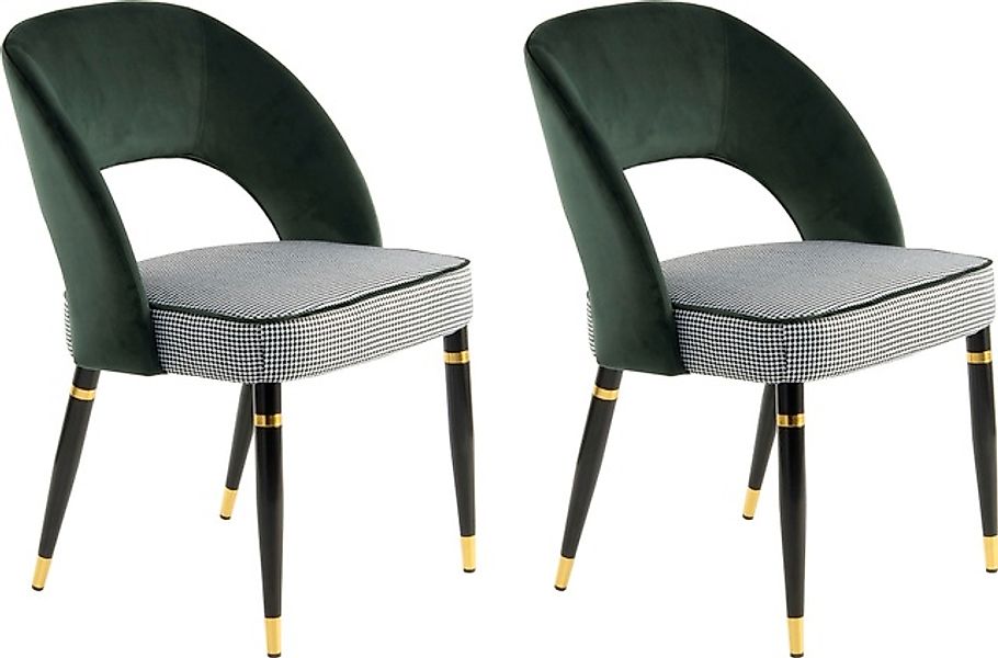 Kayoom Polsterstuhl »Stuhl Courtney 525 2er-Set, 2er-Set Stühle, komfortabl günstig online kaufen