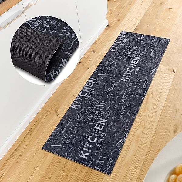 HANSE Home Küchenläufer "Wild Kitchen Board" rechteckig 3 mm Höhe Läufer, R günstig online kaufen